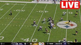 NFL LIVE  Baltimore Ravens vs Pittsburgh Steelers | Week 11 NFL Full Game - 17 November 2024 NFL 25