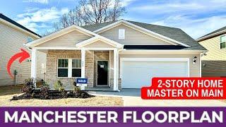 Greater Greenville SC New Construction Homes for Sale - Manchester Flooplan By Meritage Homes