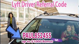 How to become a Lyft Driver or Uber Driver Review - Referral Code - PAUL852455