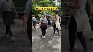 10-Year-Old Ericdakid Joins NYC Busker at Imagine Mosaic with Dylan Tribute