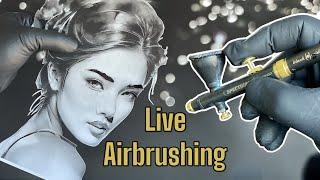 Airbrushing Murals for Beginners: Live with Time Warp Custom Paint
