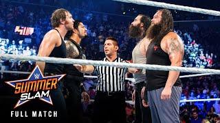 FULL MATCH: Roman Reigns & Dean Ambrose vs. The Wyatt Family: SummerSlam 2015