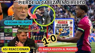  EL BARÇA RECORTA al MADRID y ASI REACCIONAN! ALFREDO DURO PIERDE LA CABEZA y LO SACAN del PLATO