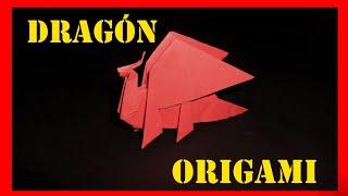  DRAGÓN - ORIGAMI (how to make a PAPER DRAGÓN )