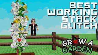 BEST WORKING STACK GLITCH | Roblox Grow a Garden