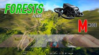 DJI AVATA FOREST FLIGHT || M MODE FREESTYLE || ACTIVE FPV [2.7K] FPV THAILAND