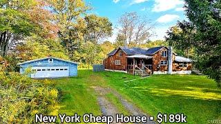 New York Cheap Homes For Sale | $189k | 4+ Acres | Old House Life