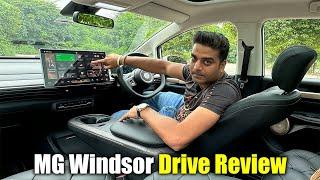 MG Windsor Drive Review Acceleration & Braking Test | MG Windsor Electric Car Problems