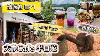 《清邁遊2024-EP1》Local tour餵象仔| Elefin Farm & Cafe | Baan Kang Wat |文藝村| Adirak Pizza |超好食pizza