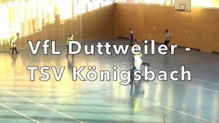 Futsal-Kreismeisterschaft -  VfL Duttweiler - TSV Königsbach