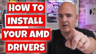 How To Install NEW AMD CPU & Motherboard Chipset Drivers