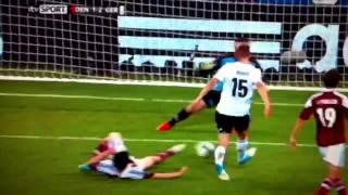 Bender Goal against Denmark (Euros 2012) 2-1