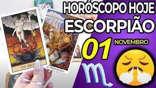 NOVIDADE BRUTAL  PERIGO URGENTE ️ Escorpião  1 Novembro 2024 | Horoscopo do dia de hoje  Tarot