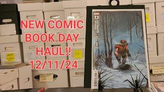 NEW COMIC BOOK DAY HAUL FEATURING A NEW WOLVERINE!!