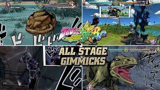 All Stage/Arena Gimmicks | JoJo's Bizarre Adventure: All-Star Battle R