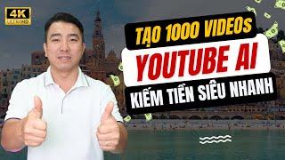 How to create 1000 videos a day and make $8,000 a month with AI | Make Money with AI