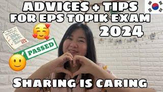 ADVICES + TIPS FOR EPS TOPIK EXAM 2024 | Buhay Korea Vlog