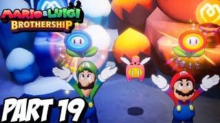 "RECONNECTING HEATFREEZE & TWISTEE ISLAND" MARIO & LUIGI: BROTHERSHIP Playthrough Gameplay Part 19