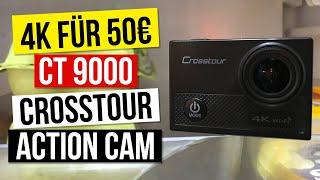 4k Action Cam unter 50 Euro im Test: CT9000 Crosstour so gut ist eine Action Cam für unter 50 Euro