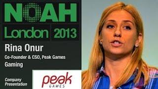 Rina Onur - Co-Founder & CSO, Peak Games - NOAH13