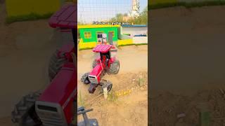 Massey 4x4 got stuck Heavy load