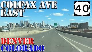 Colfax Avenue East FULL- America's LONGEST Street - Denver - Aurora - Colorado - 4K Street Drive