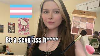 Makeup tutorial (for trans women or anyone!) plus little makeup haul :)