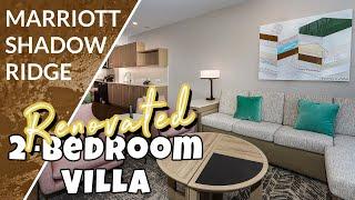 SHOCKING RENOVATIONS! 2-Bedroom Villa Tour at Marriott Shadow Ridge