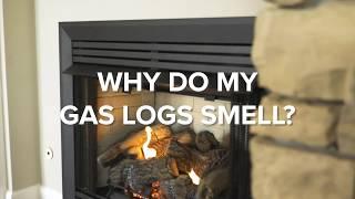 Why Do My Gas Logs Smell? | Foster Fuels