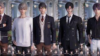 Sylus, Xavier, Caleb, Zayne, Rafayel own pick outfit for 1 week - Love and Deepspace 戀與深空男主自選穿搭一星期