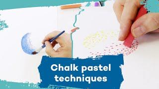 Chalk pastel techniques