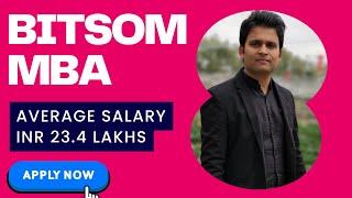 BITSOM MBA PROGRAM | One of the top MBA programs in India for fresh college graduates