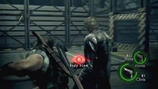 33. Resident Evil 5 Walkthrough - Professional Difficulty - Chapter 6-3 Wesker is Vulnerable