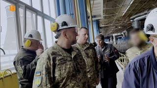 Ukraine top commander visits Rivne nuclear plant to assess risk at Zaporizhzhia