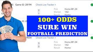 100+ ODDS | Gio Predictor - Free Football Predictions & Betting Tips #football #betting #sportybet