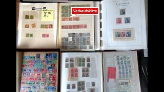 Briefmarken-Verkaufsfilm: Schatzsuche und Verkauf in Kiste 26 mit Briefmarken, Karten und Briefen