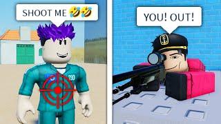 Roblox Squid Game 2 Funny Moments (SNIPER)