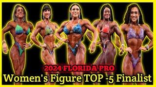 2024 Florida Pro Women's Figure TOP -5 Results