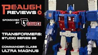 Video Review: Transformers Studio Series 86 - Commander Class ULTRA MAGNUS