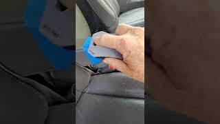 using elbow grease on elbow grease!  #detailing #leather #interiordetailing