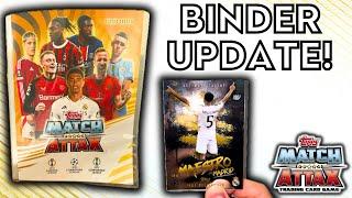 JUDE BELLINGHAM 180 ULTIMATE TALENT CHROME CARD! | TOPPS MATCH ATTAX 2024/25 | BINDER UPDATE