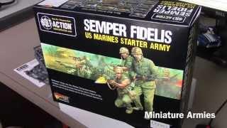 Bolt Action - Semper Fidelis US Marines Starter Army