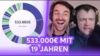 19-Jähriger Student mit 533.000€ Portfolio wird von Holger beschimpft! | Finanzfluss Stream Higlight