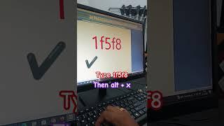 ️ tick mark Symbol Shortcut in Ms word #shorts #tick mark #msword #shortcutkeys #computer #viral