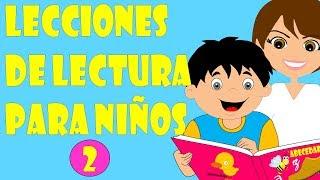 Lecciones de Lectura para niños - Método para enseñar a leer a niños - Lectura infantil 2