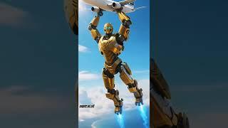 Plane Was Crashing... Until a Kitten in a Mech Suit Flew In to Save His Dad! #ai
