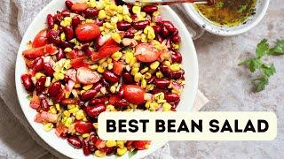 BEST SALAD FOR HOT SUMMER DAY/ CORN AND BEANS SALAD IN 10 MINUTES