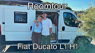 Roomtour im Fiat Ducato von Hannes und Nastja I 5300€ Campervan Vantour