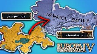 The Golden Horde to Mongol Empire is BUSTED! KHAAAAAN Achievement EU4 1.37 Great Horde WC Part 2/4