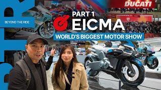 New Bikes for 2025 from Honda, Kawasaki, CFMOTO, Triumph, and Ducati! | EICMA 2024 Recap Part 1